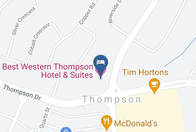 Division 22 - Best Western Thompson Hotel & Suites Maps