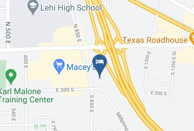 Utah - Best Western Timpanogos Inn Maps