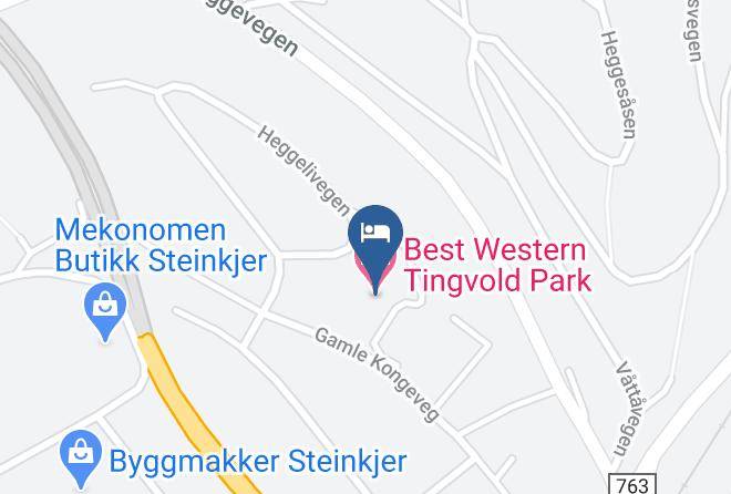 Steinkjer - Best Western Tingvold Park Hotel Maps