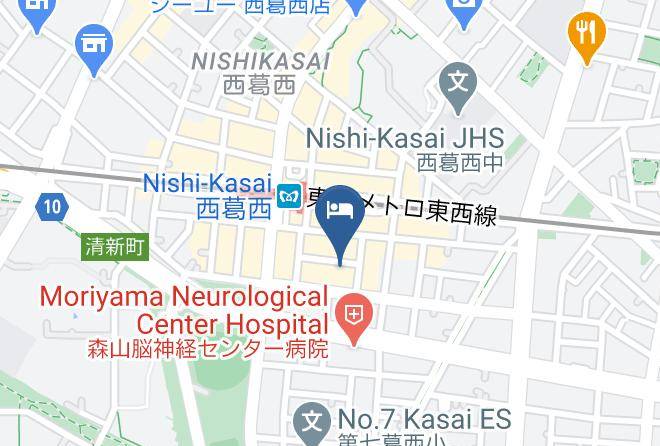 Edogawa Ward - Best Western Tokyo Nishikasai Maps