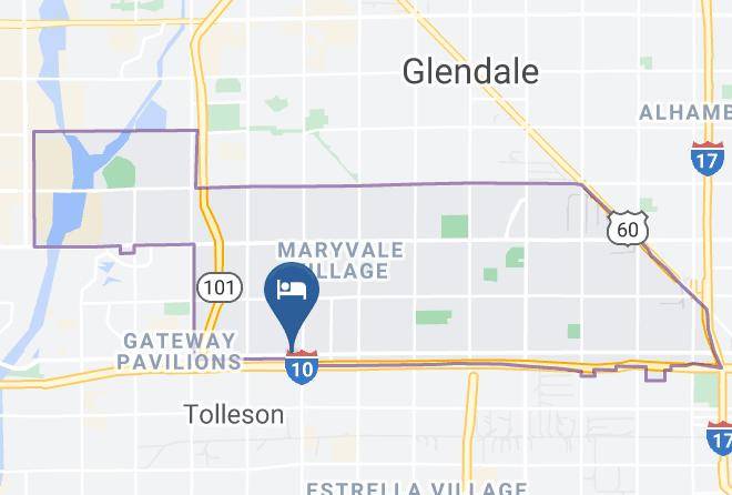 Maricopa - Best Western Tolleson Hotel Maps
