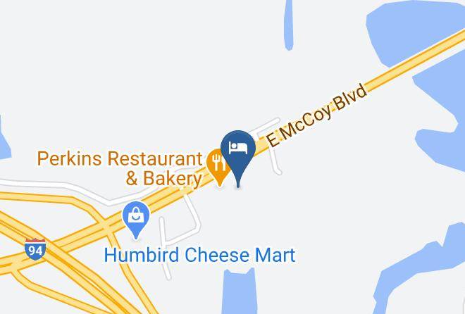 Monroe - Best Western Tomah Hotel Maps