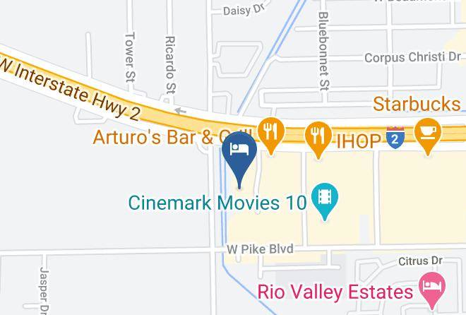 Hidalgo - Best Western Town Center Inn Maps