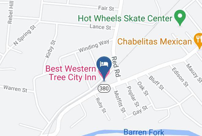 Warren - Best Western Tree City Inn Maps