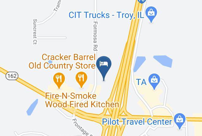 Madison - Best Western Troy Hotel Maps