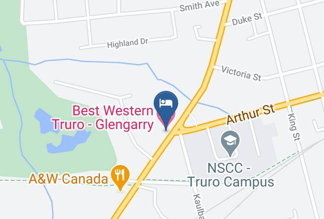Colchester - Best Western Truro Glengarry Maps