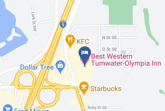 Thurston - Best Western Tumwater Olympia Inn Maps