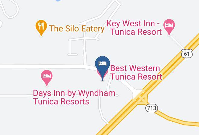 Tunica - Best Western Tunica Resort Maps