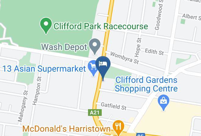 Toowoomba - Best Western Tuscany On Tor Motor Inn Maps