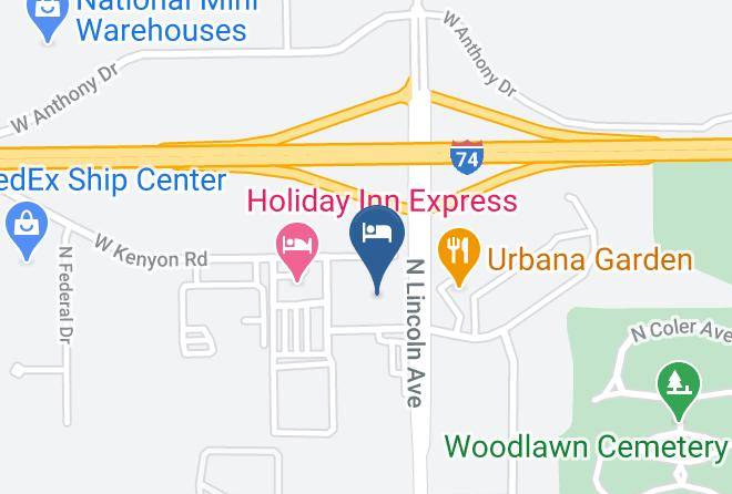 Champaign - Best Western University Inn Maps