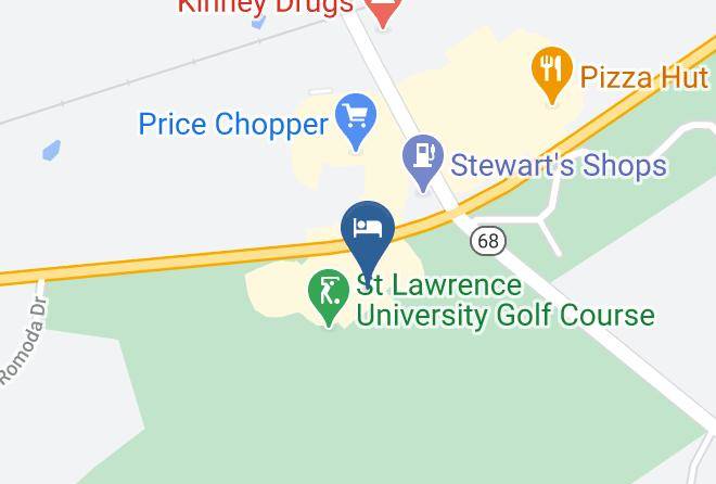 St Lawrence - Best Western University Inn Maps