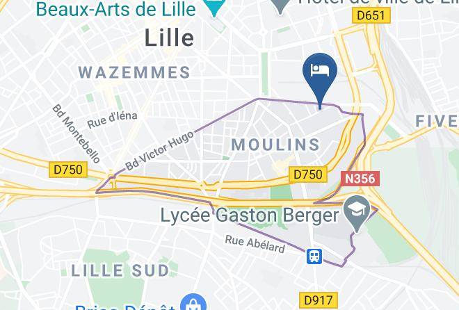 Nord - Best Western Urban Hotel & Spa Rococo Restaurant Maps
