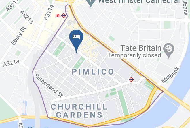 London - Best Western Victoria Palace Maps