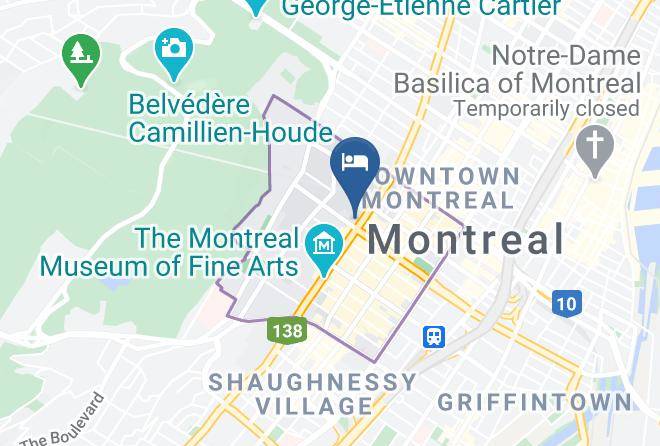 Montreal - Best Western Ville Marie Montreal Hotel & Suites Maps