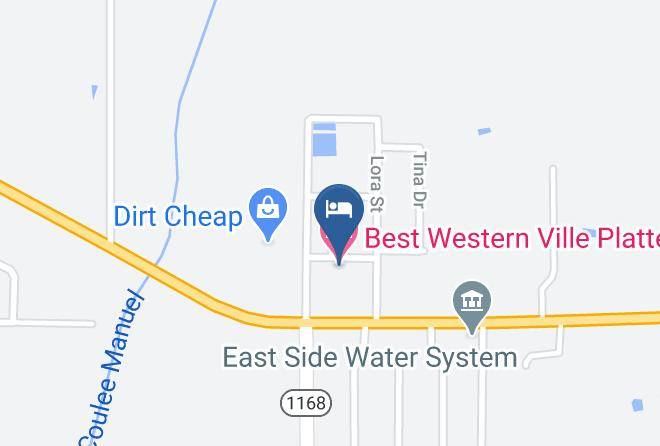 Evangeline Par - Best Western Ville Platte Maps