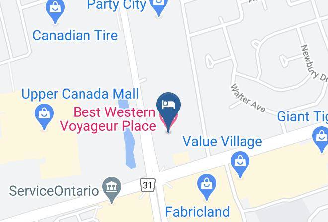 York - Best Western Voyageur Place Hotel Maps