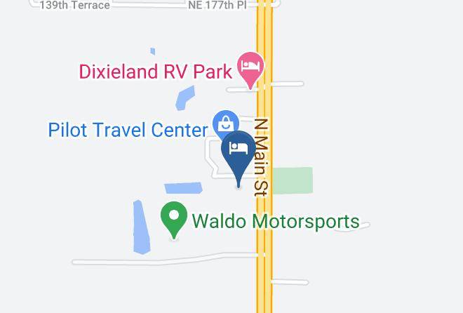 Best Western Waldo Inn & Suites Map