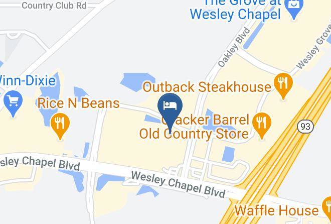 Pasco - Best Western Wesley Chapel Maps