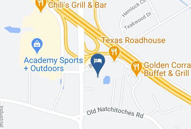 Ouachita Par - Best Western West Monroe Inn Maps