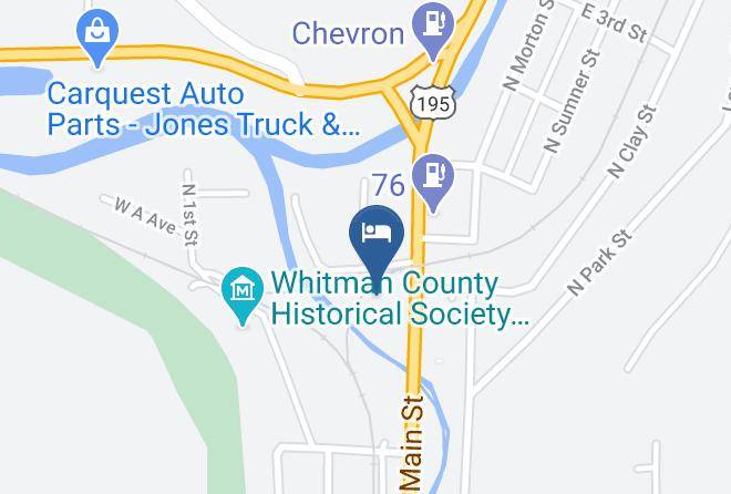 Whitman - Best Western Wheatland Inn Maps