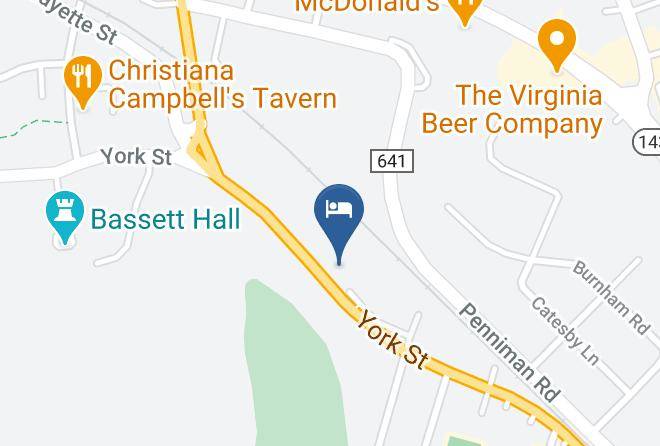 Williamsburg City - Best Western Williamsburg Historic District Maps