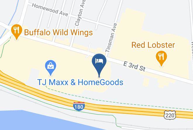Lycoming - Best Western Williamsport Inn Maps
