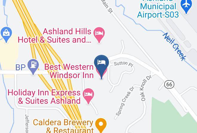 Jackson - Best Western Windsor Inn Maps
