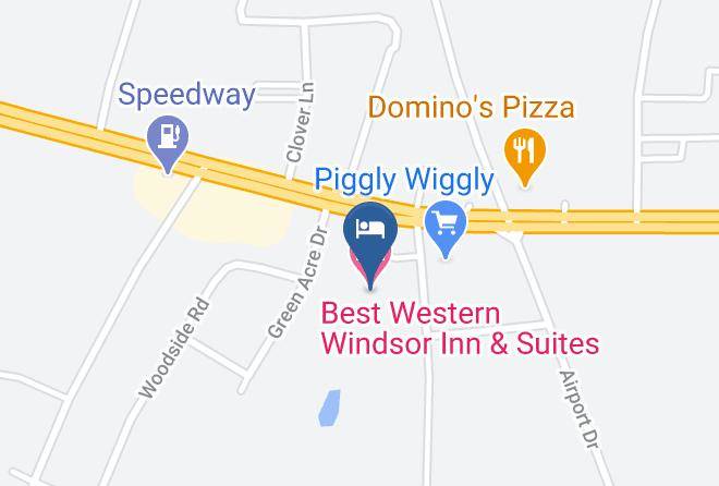 Danville City - Best Western Windsor Inn & Suites Maps
