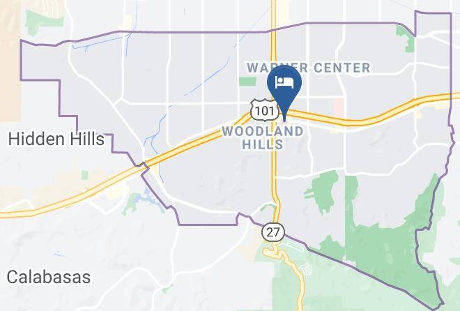 Los Angeles - Best Western Woodland Hills Inn Maps