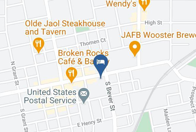 Best Western Wooster Hotel & Conference Center Map