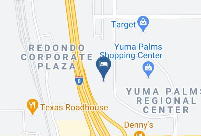 Yuma - Best Western Yuma Mall Hotel & Suites Maps