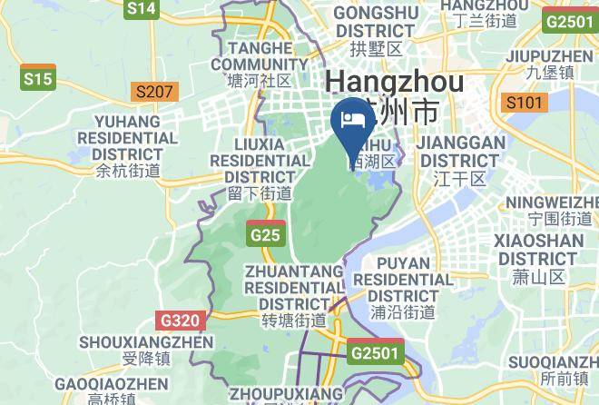 Hangzhou - Best Wishes Inn Maps