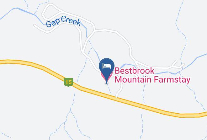 Southern Downs - Bestbrook Mountain Farmstay Maps