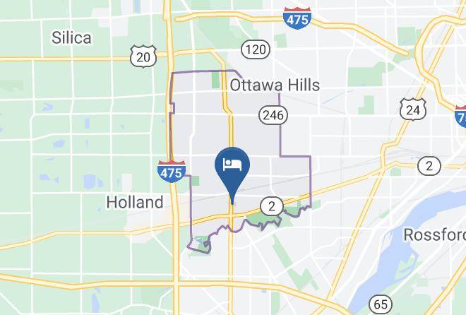 Lucas - Bestmotel Toledo Maps