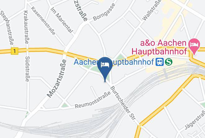 Aachen - Bp24 Hotel Aachen Maps