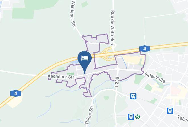 Aachen - Bestprice Hotel Eschweiler Maps