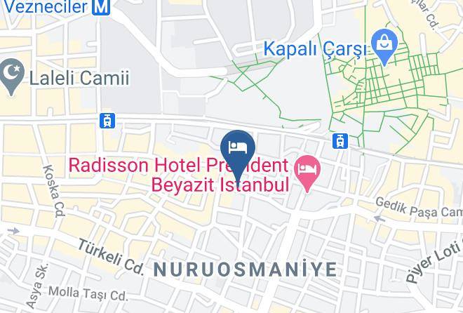 Fatih - Bestur Otel Maps