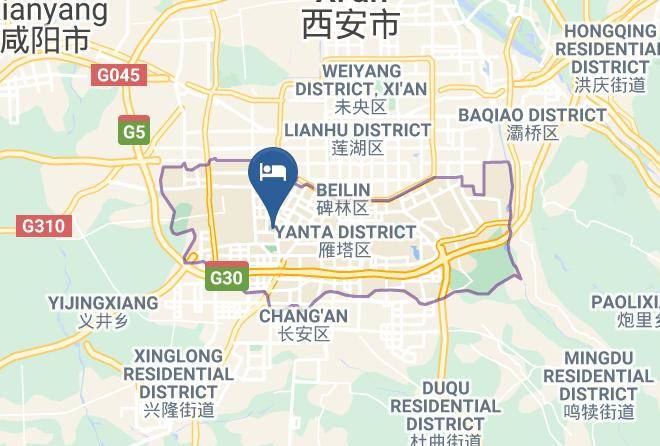 Xi An - Bestway Hotel Xi'an High Tech Zone Maps