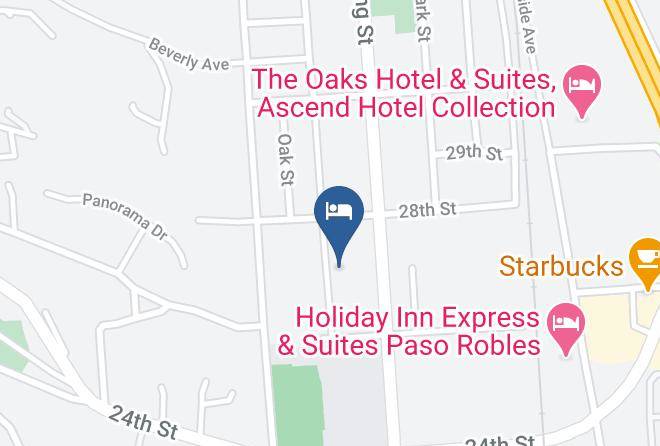 San Luis Obispo - Bestway Inn Paso Robles Maps