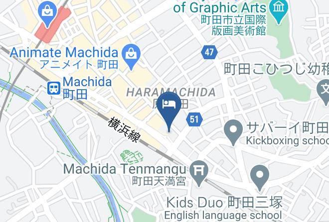 Machida City - Rembrandt Hotel Tokyo Machida Maps