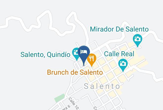 Betatown Salento Betahotel Map