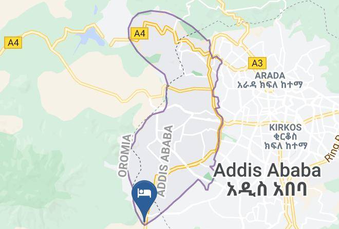 Addis Ababa - Betena Hotel Maps