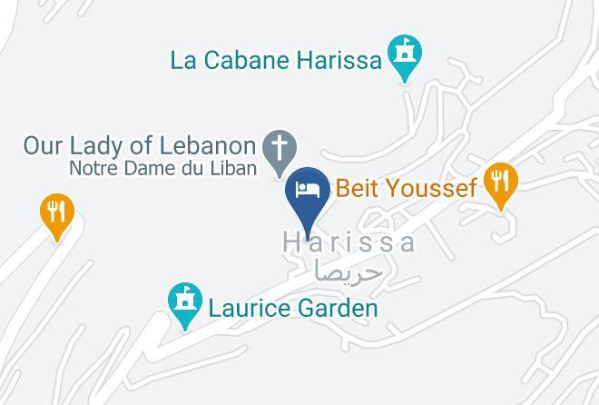 Kesrwan - Bethania Harissa Hotel Maps