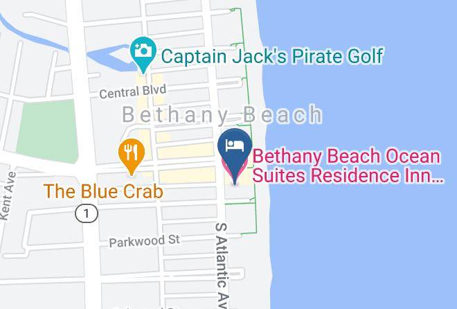 Sussex - Bethany Beach Ocean Suites Residence Inn By Marriott Maps
