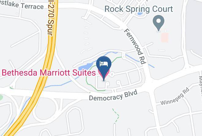 Montgomery - Bethesda Marriott Suites Maps