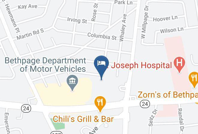 Nassau - Bethpage Hotel Maps