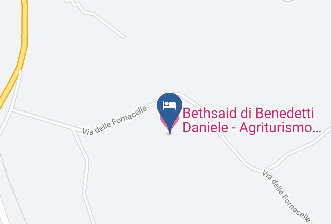 Pisa - Bethsaid Di Benedetti Daniele Agriturismo Bed And Breakfast Maps