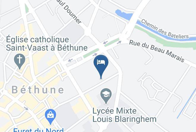 Pas De Calais - Bethune City Relax Maps