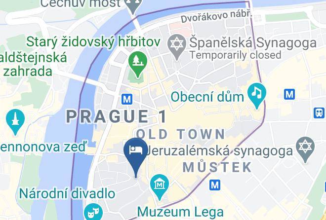 Prague - Betlem Club Hotel Maps