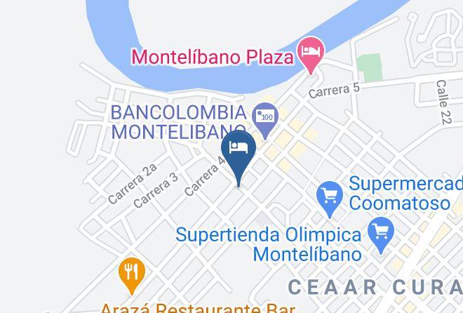 Betocca Hotel Map